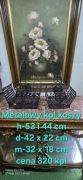 Metalowe kosze dekoracyjne kol
