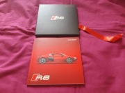 2016 Audi R8 Prospekt ANGIELSKI UK 100 stron + etui