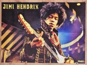 JIMI HENDRIX - Wielki plakat XXL z 2021 r. - Format 75 x 55 cm - NOWY!