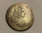 Pomorze. 1/3 talara 1674, Szczecin. Odmiana / portret [!]