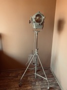 Lampa teatralna PRL loft Vintage podłogowa 