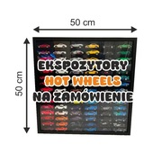 Hot wheels ekspozytor rama 50 x 50 cm