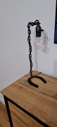 Lampka w stylu loft z podkowy 