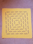 Oryginalna żółta bandana RMF FM Inwazja Mocy 1996 rok