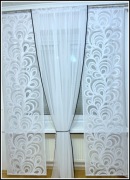 Firana gotowa w zestawie z panelami