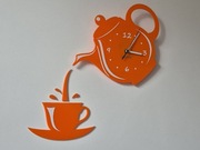 Zegar kuchenny pomarańczowy 