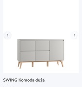 Komoda Pino Swing szara