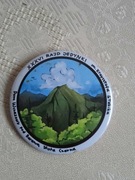 Przypinka metalowa - XXXVI Rajd Jedynki, Dom Wczasowy Wisła Czarna