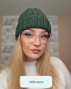 Czapka zimowa 100% wełna