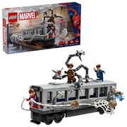 LEGO Marvel 76321 Spider-Man kontra Doc Ock scena w metrze