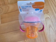 KUBEK NIEKAPEK Z DZIOBKIEM BABYONO BIDON Z MIĘKKIM USTNIKIEM 180ml 3m+