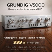 Wzmacniacz GRUNDIG V5000integra, gęsta średnica, kontrola basu|999 zł