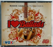 MAREK SIEROCKI Przedstawia I LOVE BALLADS 3CD 2010