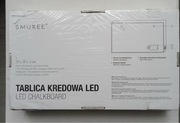 Praktyczna TABLICA KREDOWA PODŚWIETLANA LED