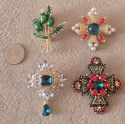 Kpl.4szt.Broszka przypinka ozdoba stroju GÓRALA Góralska dla Bacy Juhasa.