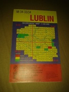 Mapy topograficzne Polski  WzKar 95 9 sztuk