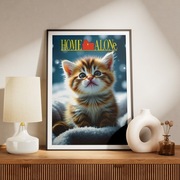 Kotek sam w domu - plakat A3 - z filmu "Kevin sam w domu"