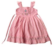 Śliczna letnia bawełniana sukienka 122