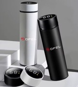 Inteligentny termos, kubek termiczny Opel z wyświetlaczem biały lub czarny