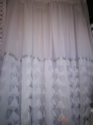 Firana woal wypalana laserowo