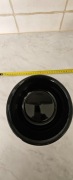 Salaterka okrągła czarna  śred. 17 cm