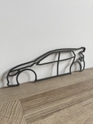 Dekoracja Ścienna Skoda Fabia RS Sylwetka Samochodu Ozdoba Na Ścianę 