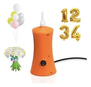 Pompka elektryczna do balonów Kusamue YB-HF-528, pomarańczowa