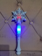 Różdżka Świecąca Frozen z dźwiękiem, z efektem światła dla dziewczynki