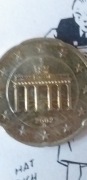 20 euro cent 2002 Niemcy mennica D