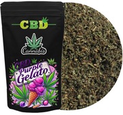 PURPLE GELATO CBD 50G Susz Konopny CBDA PREMIUM Trim Trym Naturalny Weed