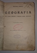 GEOGRAFIA dla II i III klasy M. Siwak - 1911 antyk