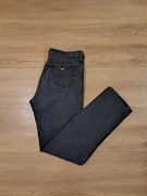 Spodnie męskie, kolor ciemnoszary, rozmiar W33 L34, Armani Jeans