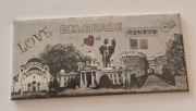 Magnes na lodówkę BELGRADE Belgrad DUŻY(42) 