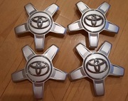 Dekielki zaślepki gwiazdki pająki do felg TOYOTA Corolla C-HR Auris SREBRNE