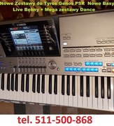 Najlepszy PACK do Yamaha Tyros 5 Genos PSR - Bębny Basy Ketron