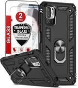Etui Xiaomi Redmi Note 10 5G/Poco M3 Pro 5G z podwójnym szkłem hartowanym