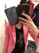 Różowa marynarka M