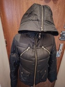 Kurtka puchowa zimowa pikowana Iceberg futro