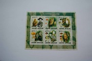 Gwinea Bissau Sw 2532-37** sowy, grzyby, skauting /ms/