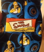 Krawat vintage Simpsonowie 
