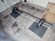 Gryf sztanga + obciążenie