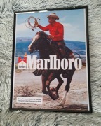 Plakat w ramce 30x40 Marlboro Vintage – Ikona Amerykańskiego Stylu 
