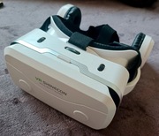 Gogle VR SHINECON – Wirtualna Rzeczywistość, regulacja ostrości, słuchawki