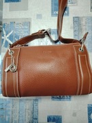 Skórzana torebka Picard |Klasyczny  kuferek |Brązowa Skóra Premium 