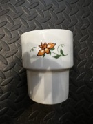 Kultowy kubek barowy PRL Fabryki Porcelany Lubiana Vintage