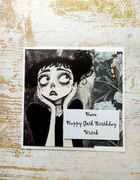 Kartka Gothic gotycka urodzinowa