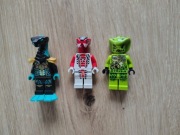 Zestaw 3 figurek LEGO ninjago Wężony