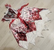 strój wampirzyca wampirka czarownica diablica halloween 1258