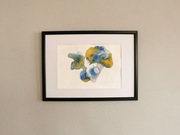 Obraz na papierze A4 - akwarela i cienkopis 