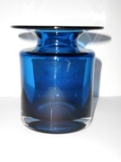 Wazon Kryształowy Sommerso. Hans Theo Baumann lata 60te XXw.